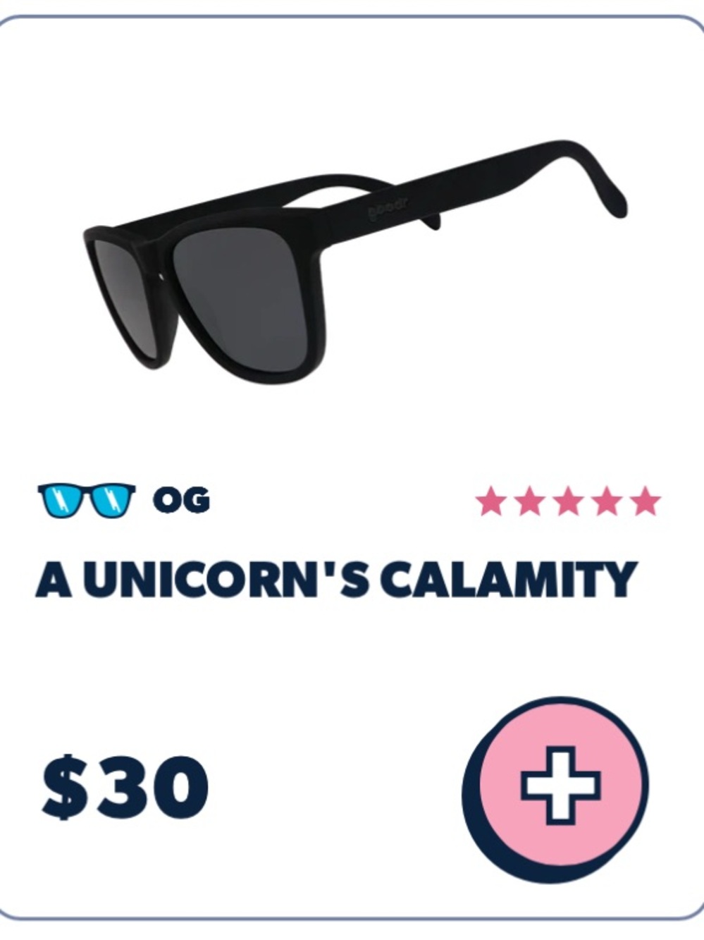 OG Black Classic Wayfarer Sunglasses GOODR